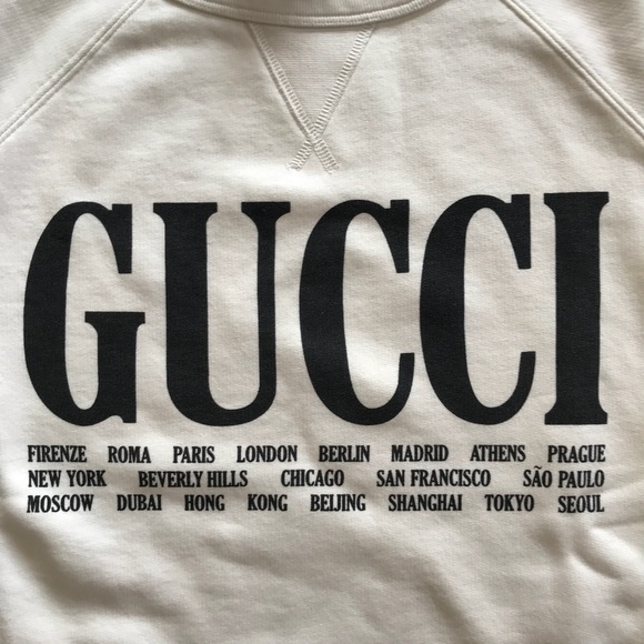 NWT Gucci Cities Sweatshirt - Picture 5 of 6